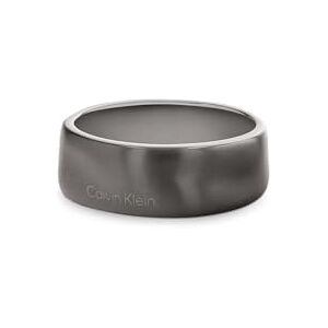 Calvin Klein Men's CK METALLIC WAVES Collection Ring with GunMetal Ion Plating (IP) 35100036F Calvin Klein Men's CK METALLIC WAVES Collection Ring with GunMetal Ion Plating (IP) 35100036F