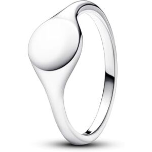 PANDORA Moments Engravable sterling silver ring, 56 PANDORA Moments Engravable sterling silver ring, 56