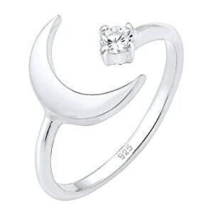 Elli Ring Women Astro Look Precious with Crystals in 925 Sterling Silver Elli Ring Women Astro Look Precious with Crystals in 925 Sterling Silver