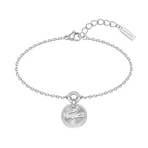 Lacoste Women's MEMENTO Collection Pendant Bracelet in Stainless Steel 2040404 Lacoste Women's MEMENTO Collection Pendant Bracelet in Stainless Steel 2040404