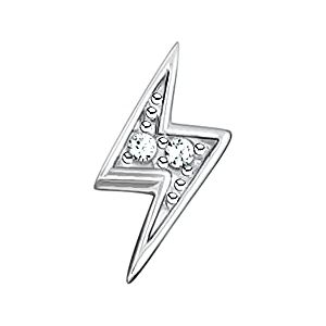 Thomas Sabo Women Single Stud Earring Lightning 925 Sterling Silver Thomas Sabo Women Single Stud Earring Lightning 925 Sterling Silver