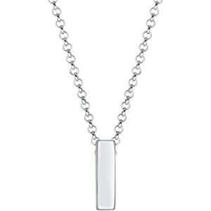 Elli Women's 925 Sterling Silver Pendant Necklace 0109981417_45 45cm length Elli Women's 925 Sterling Silver Pendant Necklace 0109981417_45 45cm length