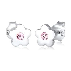 Elli Earrings Children Kids Flower Crystals 925 Sterling Silver Elli Earrings Children Kids Flower Crystals 925 Sterling Silver