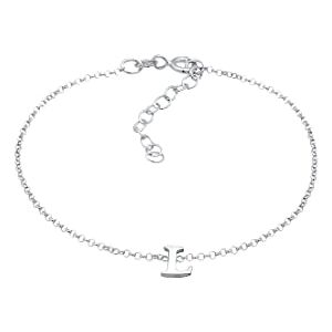 Elli Bracelet Ladies Pendant Letter L Basic In 925 Sterling Silver Elli Bracelet Ladies Pendant Letter L Basic In 925 Sterling Silver