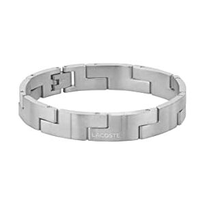Lacoste Men's CATENA Collection Link Bracelet in Stainless Steel 2040155 Lacoste Men's CATENA Collection Link Bracelet in Stainless Steel 2040155