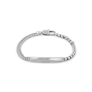 Calvin Klein Men's ICONIC ID Collection Bracelet with Multiple Chains in Stainless Steel 35100058 Calvin Klein Men's ICONIC ID Collection Bracelet with Multiple Chains in Stainless Steel 35100058