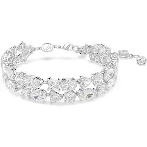 Swarovski Mesmera Double Bracelet, White Crystals in a Rhodium Plated Setting, from the Mesmera Collection Swarovski Mesmera Double Bracelet, White Crystals in a Rhodium Plated Setting, from the Mesmera Collection