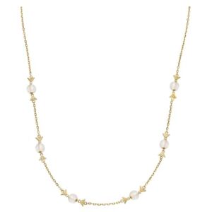 Emporio Armani Women's gold tone lobster clasp closure brass necklace Emporio Armani Women's gold tone lobster clasp closure brass necklace