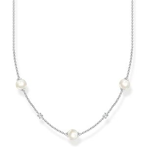 Thomas Sabo , Women’s Sterling silver Cubic Zirconia Chain Necklace, Silver, One Size KE2120-167-14-L45V Thomas Sabo , Women’s Sterling silver Cubic Zirconia Chain Necklace, Silver, One Size KE2120-167-14-L45V