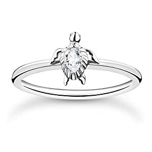 Thomas Sabo Ring Turtle 925 Sterling Silver TR2401-051-14-48 Thomas Sabo Ring Turtle 925 Sterling Silver TR2401-051-14-48