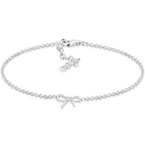DIAMORE Elli DIAMONDS Bracelet Women Bow Radiant with Diamond (0.015 ct.) in 925 Sterling Silver DIAMORE Elli DIAMONDS Bracelet Women Bow Radiant with Diamond (0.015 ct.) in 925 Sterling Silver
