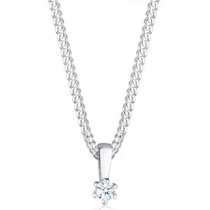 DIAMORE Elli DIAMONDS Necklace Women Pendant Elegant with Diamond (0.06 ct.) in 925 Sterling Silver DIAMORE Elli DIAMONDS Necklace Women Pendant Elegant with Diamond (0.06 ct.) in 925 Sterling Silver