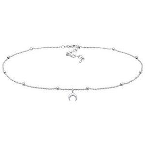 Elli 925 Sterling Silver Choker Crescent Pendant Astro 0110160517_36 Elli 925 Sterling Silver Choker Crescent Pendant Astro 0110160517_36