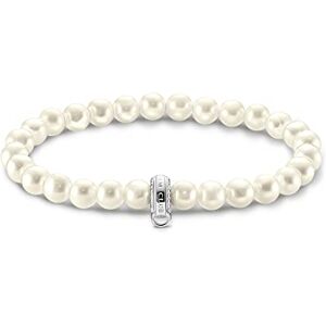 Thomas Sabo Charm Bead Bracelet 925 Sterling Silver X0284-082-14-L19 Thomas Sabo Charm Bead Bracelet 925 Sterling Silver X0284-082-14-L19
