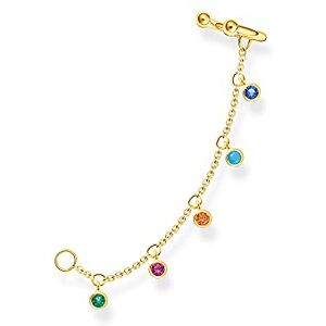 Thomas Sabo ear cuff colorful stones gold plated silver EC0025-488-7 Thomas Sabo ear cuff colorful stones gold plated silver EC0025-488-7