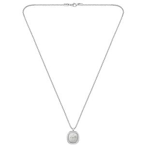 Lacoste Men's VIGOR Collection Pendant Necklace in Stainless Steel and Yellow Gold Lacoste Men's VIGOR Collection Pendant Necklace in Stainless Steel and Yellow Gold