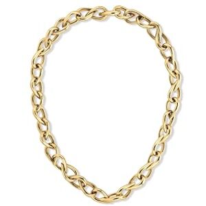 Calvin Klein Women's Link Necklace In Stainless Steel with Yellow Gold Plating 35000954 Calvin Klein Women's Link Necklace In Stainless Steel with Yellow Gold Plating 35000954