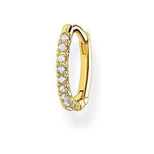 Thomas Sabo Women Single Hoop Earring 925 Sterling Silver Thomas Sabo Women Single Hoop Earring 925 Sterling Silver