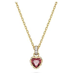 Swarovski Stilla pendant, Heart, Red, Gold-tone plated (5648750) Swarovski Stilla pendant, Heart, Red, Gold-tone plated (5648750)