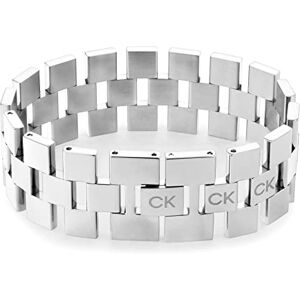 Calvin Klein Women's GEOMETRIC Collection Link Bracelet in Stainless Steel 35000243 Calvin Klein Women's GEOMETRIC Collection Link Bracelet in Stainless Steel 35000243