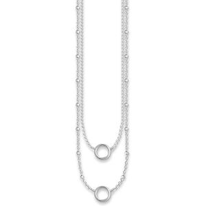 Thomas Sabo Women Charm Necklace Charm Club 925 Sterling Silver X0234-001-12-L45v Thomas Sabo Women Charm Necklace Charm Club 925 Sterling Silver X0234-001-12-L45v