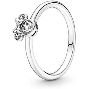 PANDORA Disney Minnie Mouse sterling silver ring with clear cubic zirconia, 60 PANDORA Disney Minnie Mouse sterling silver ring with clear cubic zirconia, 60