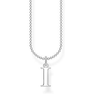 Thomas Sabo Women's 925 Sterling Silver Initial I Necklace 38-45cm Length Thomas Sabo Women's 925 Sterling Silver Initial I Necklace 38-45cm Length