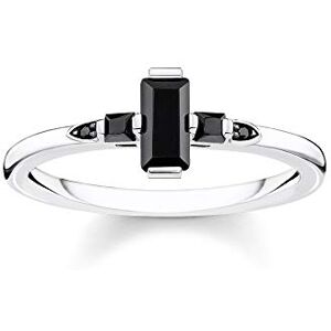 Thomas Sabo Ring Stone baguette-cut 925 Sterling Silver TR2266-643-11, N Thomas Sabo Ring Stone baguette-cut 925 Sterling Silver TR2266-643-11, N