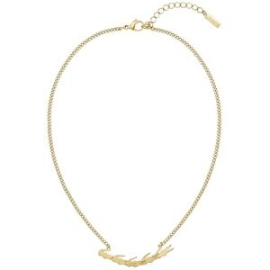 Lacoste Women's CROCODILE Collection Necklace in Yellow Gold with Crocodile-Shaped Charms 2040513 Lacoste Women's CROCODILE Collection Necklace in Yellow Gold with Crocodile-Shaped Charms 2040513