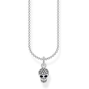 Thomas Sabo Women Necklace Skull 925 Sterling Silver KE2073-051-14-L45v Thomas Sabo Women Necklace Skull 925 Sterling Silver KE2073-051-14-L45v