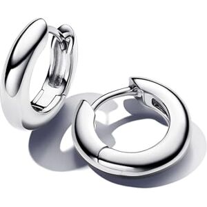 PANDORA Essence Sterling silver hoop earrings PANDORA Essence Sterling silver hoop earrings