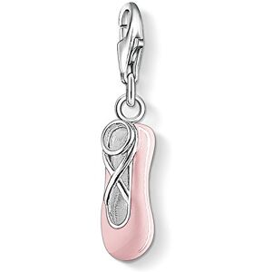 Thomas Sabo 1059-007-9 Pink Enamelled Shoe Charm Pendant Silver Ballett Thomas Sabo 1059-007-9 Pink Enamelled Shoe Charm Pendant Silver Ballett