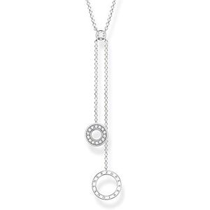 Thomas Sabo Women Silver Pendant Necklace KE1906-051-14-L45v Thomas Sabo Women Silver Pendant Necklace KE1906-051-14-L45v