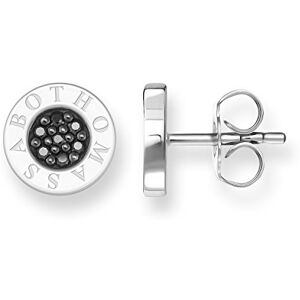 Thomas Sabo Women Stud Earrings Classic Pavé Black Zirconia 925 Sterling Silver H1547-051-11 Thomas Sabo Women Stud Earrings Classic Pavé Black Zirconia 925 Sterling Silver H1547-051-11