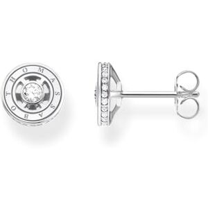 Thomas Sabo Sterling Silver Ear studs with white stones silver Recycled 925 silver, Women, H2062-051-14 Thomas Sabo Sterling Silver Ear studs with white stones silver Recycled 925 silver, Women, H2062-051-14