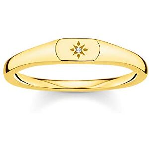 Thomas Sabo ring star gold plated silver TR2314-414-14-54 Thomas Sabo ring star gold plated silver TR2314-414-14-54