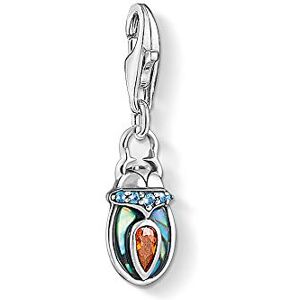 Thomas Sabo Women Charm Pendant Colourful Beetle Charm Club 925 Sterling Silver 1807-991-7 Thomas Sabo Women Charm Pendant Colourful Beetle Charm Club 925 Sterling Silver 1807-991-7