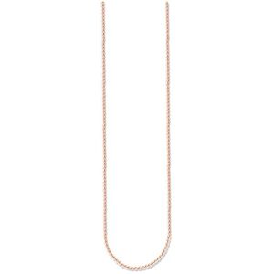 Thomas Sabo Unisex Necklace Venezia Rose Gold 925 Sterling Silver KE1106-415-12 Thomas Sabo Unisex Necklace Venezia Rose Gold 925 Sterling Silver KE1106-415-12