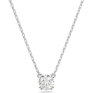 Swarovski Constella Pendant, White Round Cut, Octagon Cut and Pavé Crystals in a Rhodium Plated Setting, from the Constella Collection Swarovski Constella Pendant, White Round Cut, Octagon Cut and Pavé Crystals in a Rhodium Plated Setting, from the Constella Collection