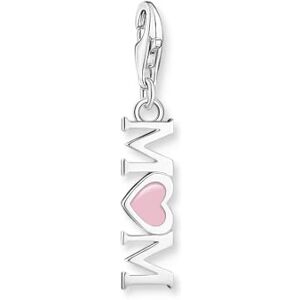 Thomas Sabo Charm Club Charm pendant Mom heart silver Recycled 925 silver, Women, 2001-007-9 Thomas Sabo Charm Club Charm pendant Mom heart silver Recycled 925 silver, Women, 2001-007-9