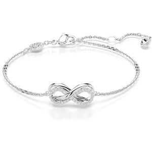 Swarovski Hyperbola bracelet, Infinity, White, Rhodium plated Swarovski Hyperbola bracelet, Infinity, White, Rhodium plated