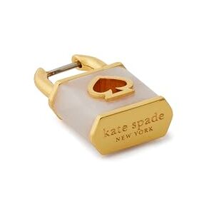 Kate Spade New York huggies, White Gold Kate Spade New York huggies, White Gold