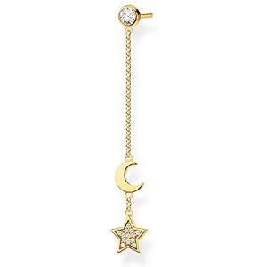Thomas Sabo Women's 925 Sterling Silver Star and Moon Stud Earring Thomas Sabo Women's 925 Sterling Silver Star and Moon Stud Earring