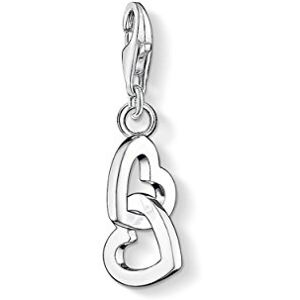 Thomas Sabo Women Charm Pendant Hearts Charm Club 925 Sterling Silver 0773-001-12 Thomas Sabo Women Charm Pendant Hearts Charm Club 925 Sterling Silver 0773-001-12