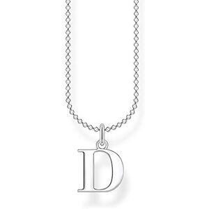 Thomas Sabo Women's 925 Sterling Silver Letter D Necklace 38-45cm Length Thomas Sabo Women's 925 Sterling Silver Letter D Necklace 38-45cm Length