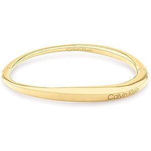 Calvin Klein Women's ELONGATED DROPS Collection Bangle Bracelet Yellow gold 35000350 Calvin Klein Women's ELONGATED DROPS Collection Bangle Bracelet Yellow gold 35000350