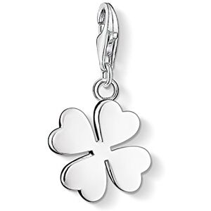 Thomas Sabo Women Charm Pendant Cloverleaf Charm Club 925 Sterling Silver 0050-001-12 Thomas Sabo Women Charm Pendant Cloverleaf Charm Club 925 Sterling Silver 0050-001-12