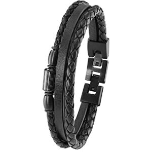 s.Oliver Bracelet Men Arm jewelry, 20+1,5 cm, Black, Comes in jewelry gift box, 2022637 s.Oliver Bracelet Men Arm jewelry, 20+1,5 cm, Black, Comes in jewelry gift box, 2022637
