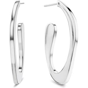 Calvin Klein Women's HARMONIOUS CONNECTION Collection Hoop Earrings in Stainless Steel Embellished with Crystals 35000689 Calvin Klein Women's HARMONIOUS CONNECTION Collection Hoop Earrings in Stainless Steel Embellished with Crystals 35000689