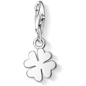Thomas Sabo Women Charm Pendant Cloverleaf Charm Club 925 Sterling Silver 0884-001-12 Thomas Sabo Women Charm Pendant Cloverleaf Charm Club 925 Sterling Silver 0884-001-12